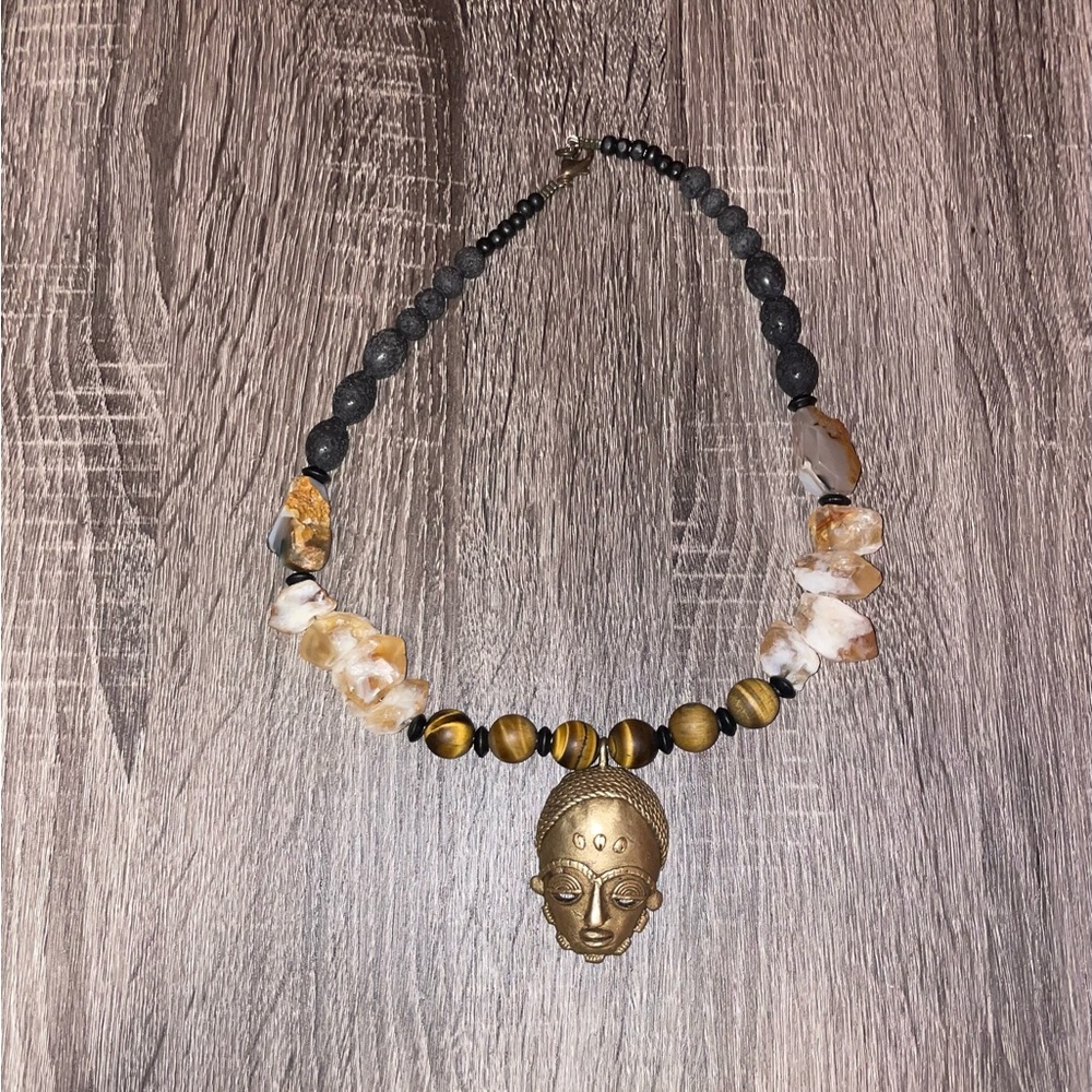 Handmade beaded Tribal Necklace